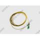 90 Degree Boot 9/125 Micron Duplex LC-SC UPC SM Patch Cord For CATV