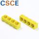 5521 Series  Receptacle Stacked  RJ45 Connectors For Switch Router 1 x 4 Multi Port Jack 8P8C