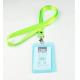Decorative Reusable Woven Lanyards Personalized With Pvc Card Holder