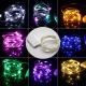 Mini LED String light 2M Silver Wire Fairy Lights for Garland Home Christmas Wedding Party Decoration Powered by CR2032