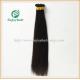 Hand tied weaviing Malaysian virgin remy hair,straight hair extension no shed no tangle