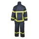 Durable Fire Retardant Suit , Dark Color Flame Resistant Insulated Coveralls