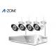 Home 960P 4 Wireless CCTV Camera Kit With Recorder , Hd Nvr Security Camera System