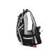Black Lightweight Hiking Camping Bag Sports Cycling Backpack With Adjust Belt