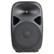 Black Active Speaker System Plastic DJ Cabinet / Square Entertainment Speakers PS15U-EBT