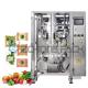 4.0KW Pillow Flow Packaging Machine For Vegetable Potato Chip Cookies