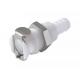 Medical Water Cooled Fluid Connector Panel Mount Ferruleless Polytube Fitting