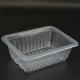 185 X 135 X 55MM Disposable Plastic Tray PP Clear Square  For Food