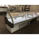 Supermarket Meat Deli Display Refrigerator / Countertop Refrigerated Display Case