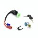 R1160080 Motorcycle Ignition Switch Lock Assy Main Swith Lock For TVS NEO110