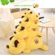 Kids Cute Dog Plush Pillow , Yellow Color Plush Puppy Pillow 33 - 90CM