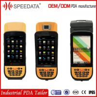 Wireless Android Fingerprint Scanner With Gps Gprs / Waterproof PDA Scanner Device