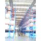 ISO9001 Galvanized  Drive Through Pallet Racking System For Forklift