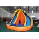 Kids 0.90mm Plato Inflatable Water Slide With Swimming Pool