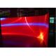 High Brightness Glass Curved Transparent LED Screen P8 / P6 LED Video Wall