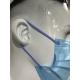 Disposable Adult Protective Face Mask With Colored Earloop Cute Pattern Green Or Blue