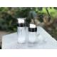 high quality 30ml 50ml  round cosmetic airless serum bottle