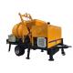 Diesel Engine Concrete Mixer Pump Mini Concrete Pump Machine For Road / House Projects