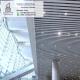 SUDALU Aluminum Shutter Ceilling Aluminum Aerofoil Louver Ceiling for Airport Metro Usage 10 years Warranty