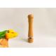 Natural Wood Color Wooden Spice Grinders For Smooth And Even Grinding