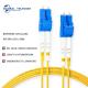 duplex 2mm 3mm Fiber Optic Patch Cord , Lc To Lc Fiber Patch Cable SM