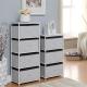 Daily Necessities Bedroom Storage Units , CE Storage Shelving Units With Fabric Drawer