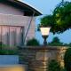 Outdoor Solar Fence Main Gate Pillar 3.2V LED Post Lights Garden Decor