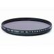 77mm ND2 To ND400 Wider Outer Optic Variable Neutral Density ND Filter With Matt Black Ultra Slim Frame