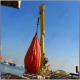 Telescopic Boom Floating Dock Cargo Crane Design Marine Ship Deck Crane