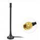 900-2100MHz Rubber Duck GSM 3G 4G 3dbi Antenna with Max Input Power 50w and Magnet Base