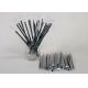 Stright Drinking Straws in Black color diameter 6mm length 19 cm