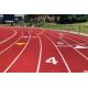 ISO Athletic Running Track Installation Multipurpose Anti Skid