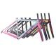 Alloy 7046 Road Bike Frame Inner Cables Routing With Half Carbon Fiber Fork