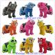 Guangzhou Factory Battery Coin Operated Electric Stuffed Elephant Dog Animal Ride On Toys