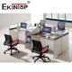 2 / 4 / 6 / 8 Seater Office Workstation Desk Modular Office Furniture Manufacturer