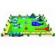 Waterproof Combined Movable Inflatable Water Parks For Backyard / Zoo
