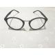80031-C3 Matte Black Color Acetate Temple TR90 Material Optical Eyeglasses frame