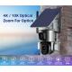 40M Night Vision WiFi Solar Security Camera 4K Dual Lens 10X Optical Zoom