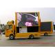 HOWO Mobile LED Video Display Truck For Sports Events / Outdoor Entertainment