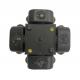 With Red+Green Laser DMX 512 Disco Rotating Beam Moving Head Light