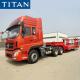 3 axles 40-60t low bed trailer with good quality and condition-TITAN