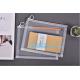 PVC slider k bag for stationery, file,school kids, stationery packaging zipper bag with slider, PVC plastic Hanger