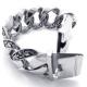 High Quality Tagor Stainless Steel Jewelry Fashion Men's Casting Bracelet PXB087
