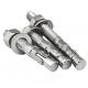 Zinc Finish Bolt And Nuts Enhances The Appearance Of Silvery Stainless Steel