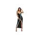 High quality tube top Split long evening dress backless sexy bandage dress clothes woman