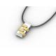Tagor Jewelry Top Quality Trendy Classic 316L Stainless Steel Necklace Pendant ADP116