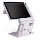 65 Inch Lcd Display Dual Touch Touch POS Machine For Restaurant Billing System