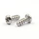 Cross Recessed Head Tapping Screws Stainless Steel Flat End Self Tapping Thread Forming Screw