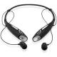 Black / White Neckband In Ear Bluetooth Headset With MP3/SD/DSP/CVC