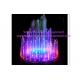 Dia 1m Round Water Fountain Equipment / Portable Music Control Fountain SS304